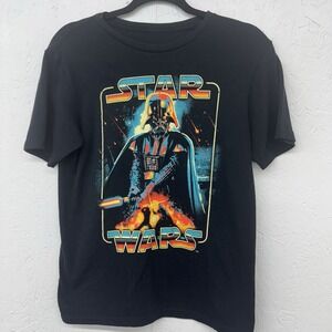 Star War Tee Youth‎  Black 14/16 Xl Excellent